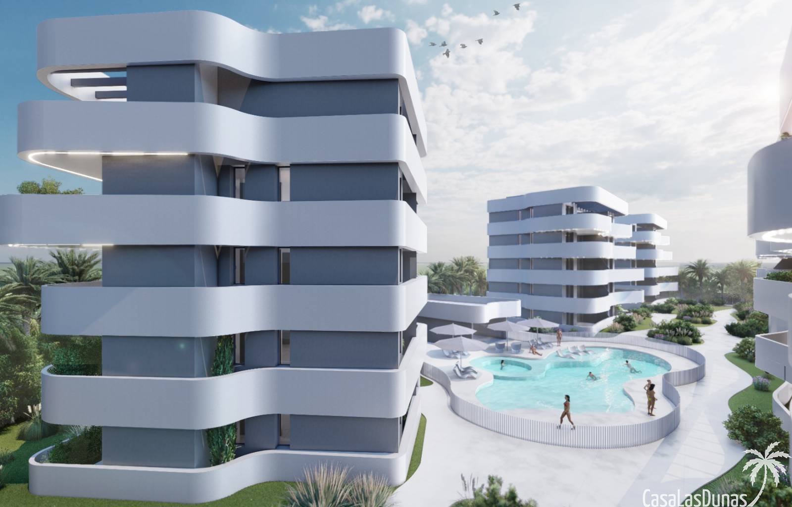  Wunderschöne Fotos, nicht wahr?
 Warten Sie, bis diese schönen modernen Apartments fertiggestellt sind. Die Häuser sind hochmodern und verfügen durch