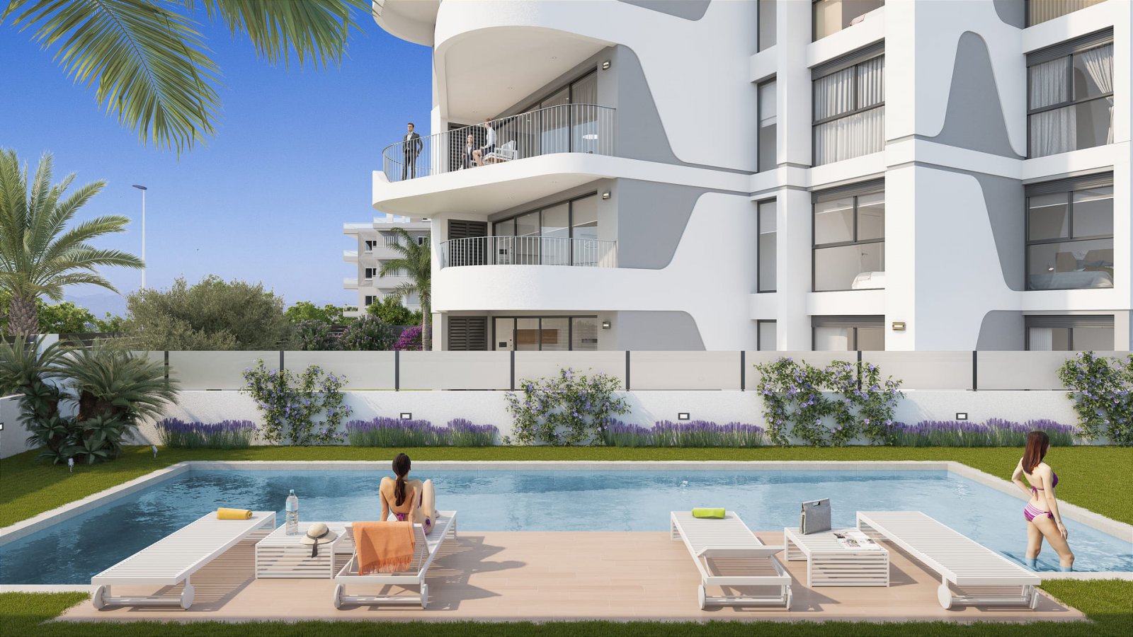  In der charmanten Stadt Guardamar del Segura gelegen, bietet diese Wohnanlage eine exklusive Auswahl von neun Immobilien, darunter Apartments, Erdges
