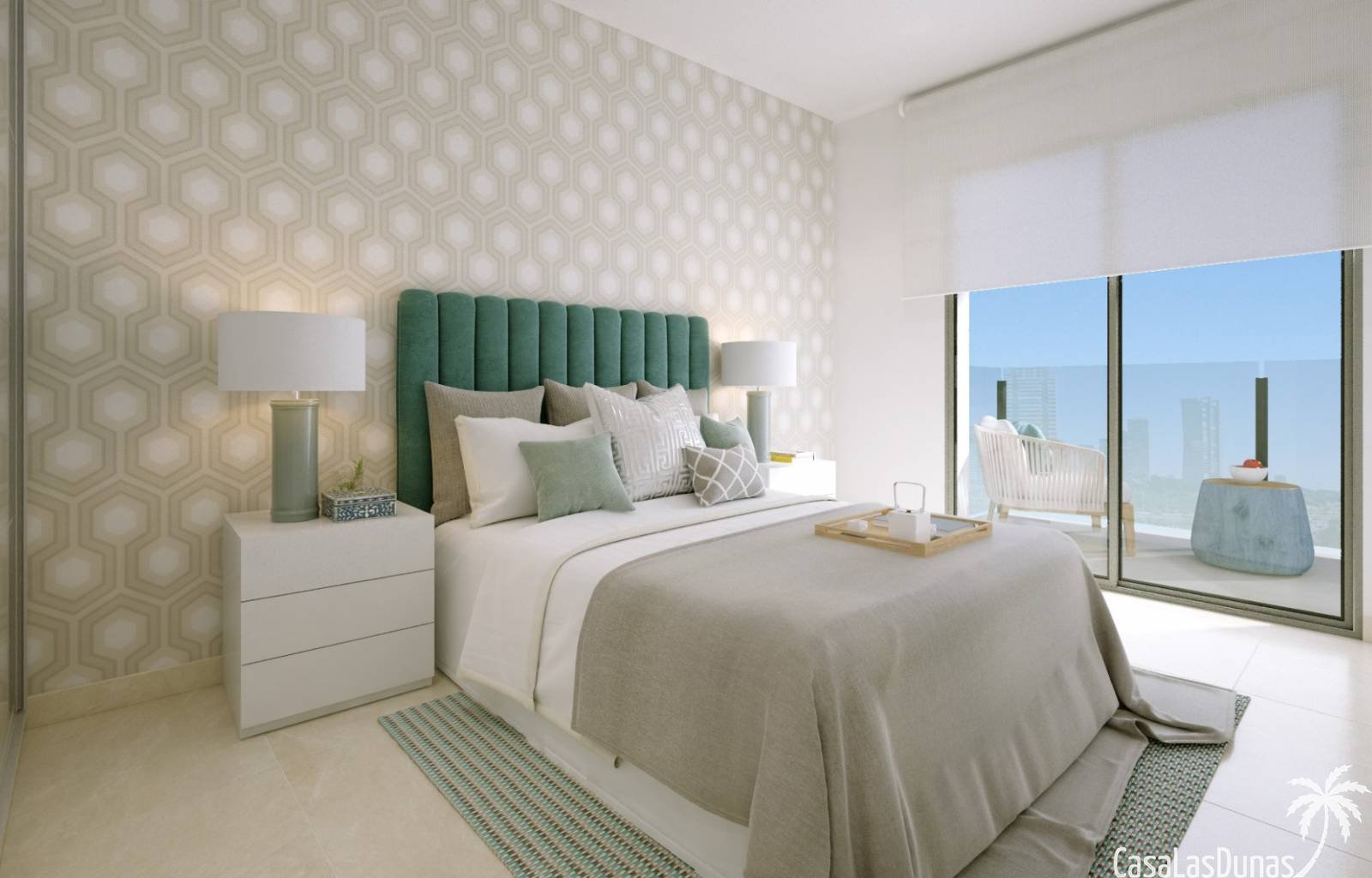  Nur wenige Schritte vom wunderschönen Sandstrand Playa de los Locos in Torrevieja entfernt entsteht derzeit dieser neue Komplex. Es gibt 5 Wohnetagen
