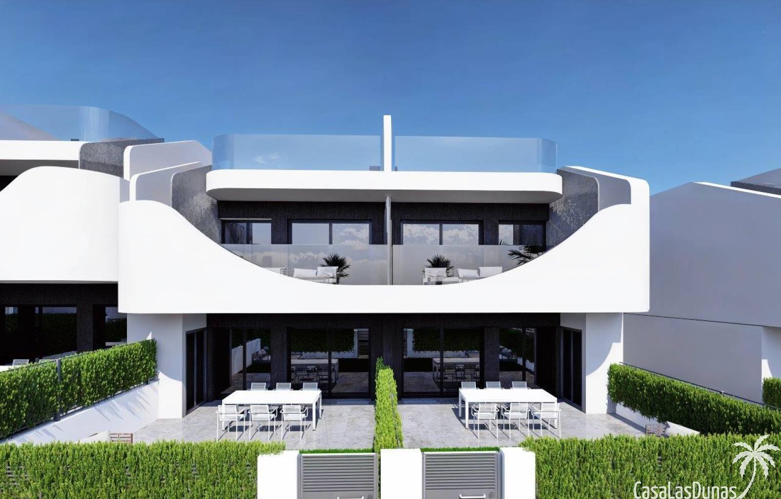  Dieser neue Komplex wird in ruhiger Lage etwas außerhalb des Dorfes San Miguel gebaut. Die meisten Immobilien sind sonnig und nach Osten ausgerichtet