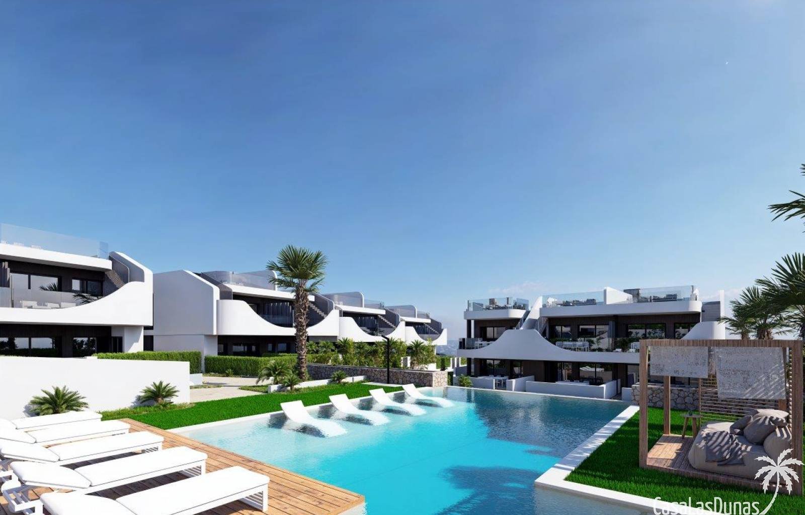  Dieser neue Komplex wird in ruhiger Lage etwas außerhalb des Dorfes San Miguel gebaut. Die meisten Immobilien sind sonnig und nach Osten ausgerichtet