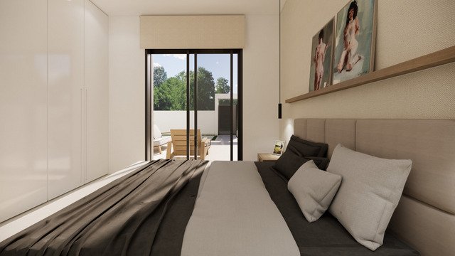  In der charmanten Stadt San Fulgencio gelegen, bietet diese exklusive Sammlung von 7 Reihenhäusern eine ideale Umgebung für diejenigen, die ein Zuhau