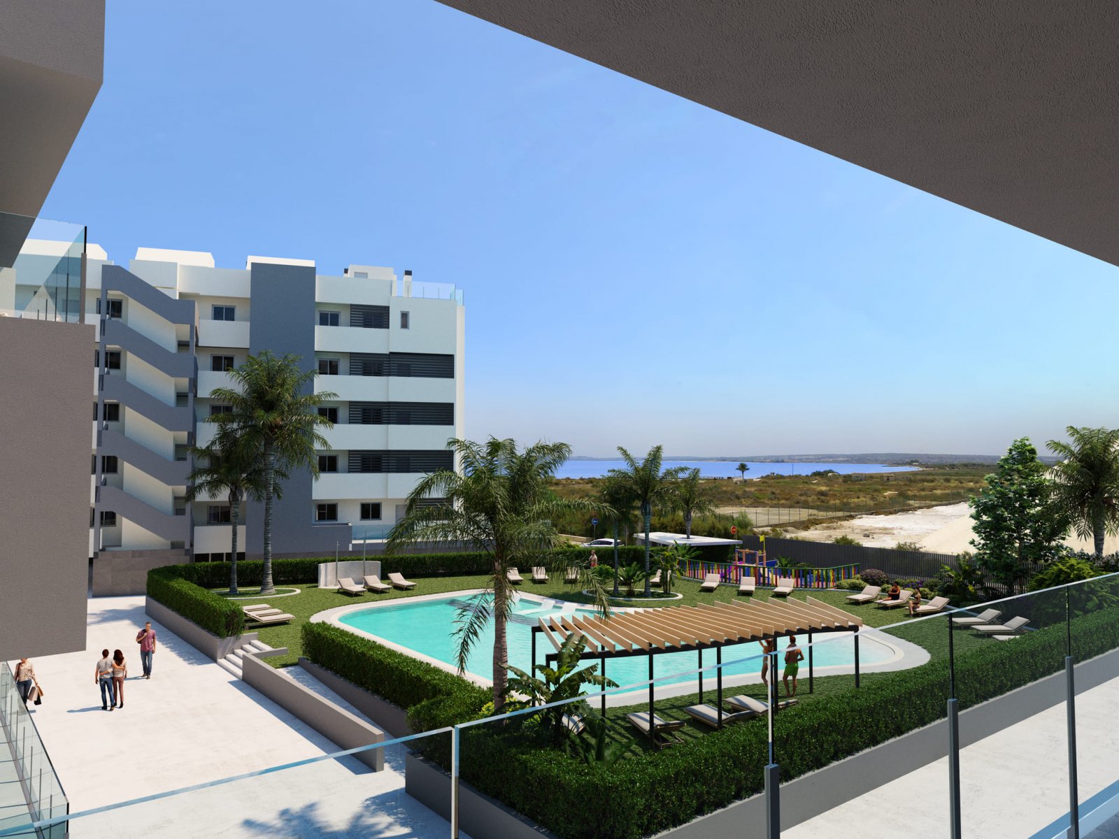  In der charmanten Stadt Santa Pola gelegen, bietet diese Wohnanlage eine Auswahl von 80 Immobilien, darunter Apartments und Penthäuser, die für dieje