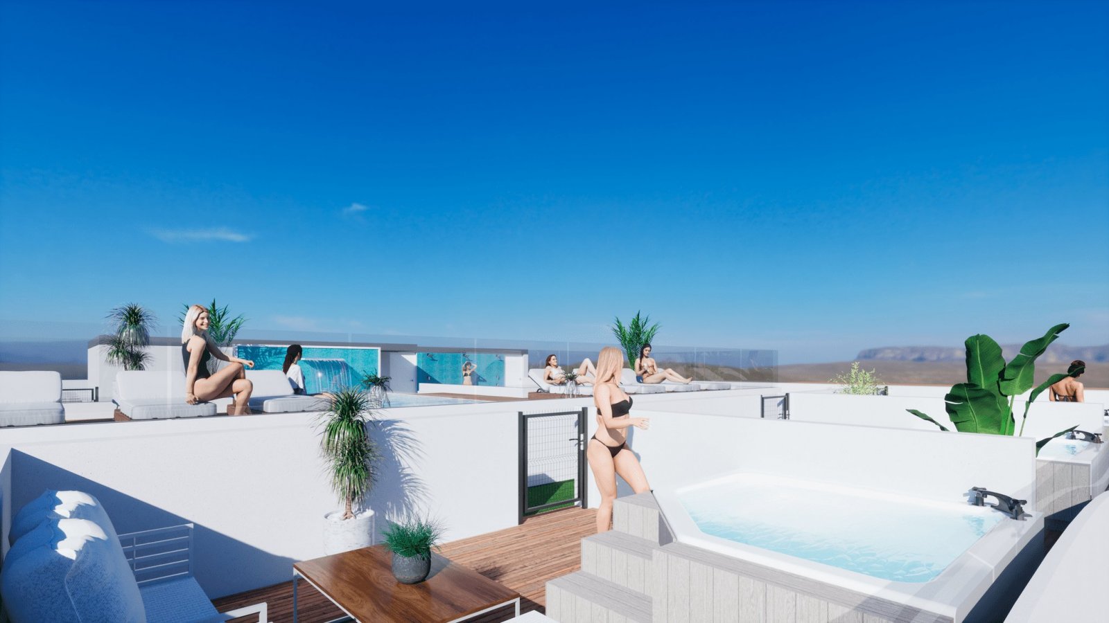  In der charmanten Stadt Torrevieja gelegen, bietet diese Wohnanlage ein einzigartiges Wohnerlebnis in erster Meereslinie. Mit insgesamt 34 Einheiten 