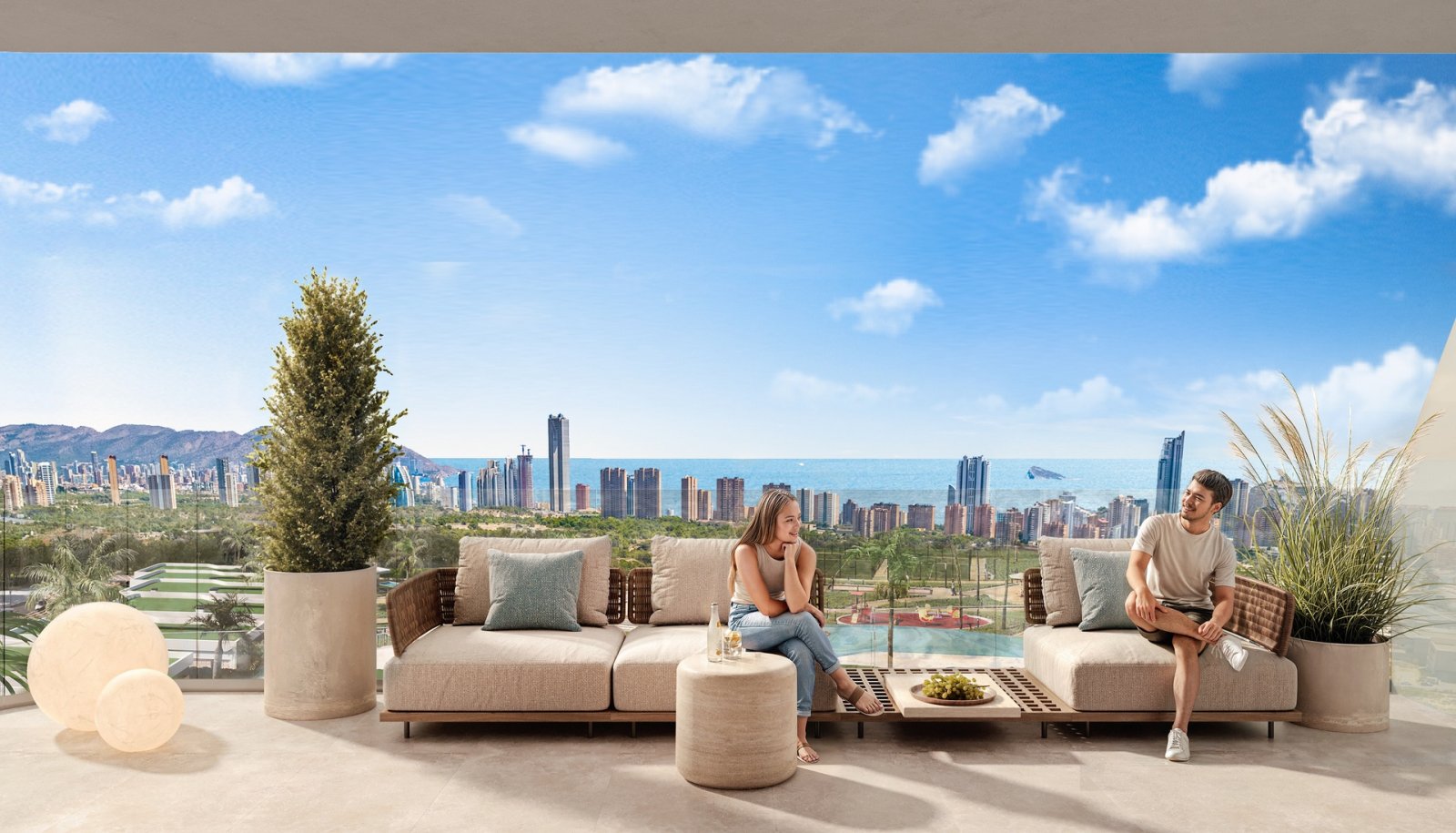  In der charmanten Stadt Finestrat gelegen, bietet diese exklusive Wohnanlage eine Auswahl von 24 Wohnungen, die für maximalen Komfort und Eleganz ent