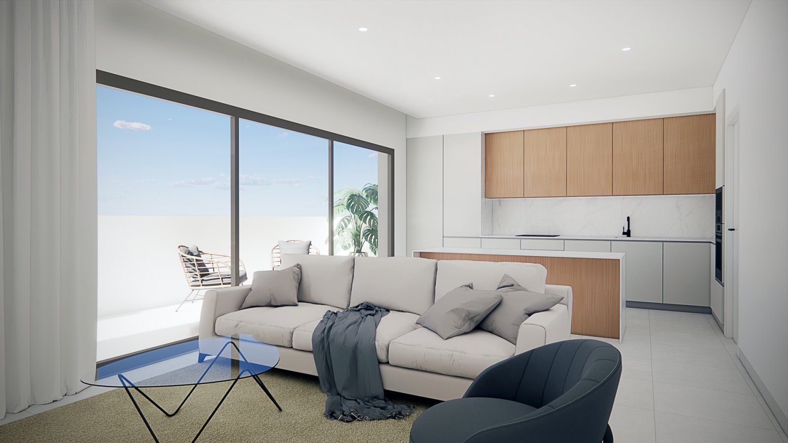  Im charmanten Ort Pilar de la Horadada gelegen, bietet diese Wohnanlage eine Auswahl von 13 Bungalows, die für diejenigen entworfen wurden, die einen