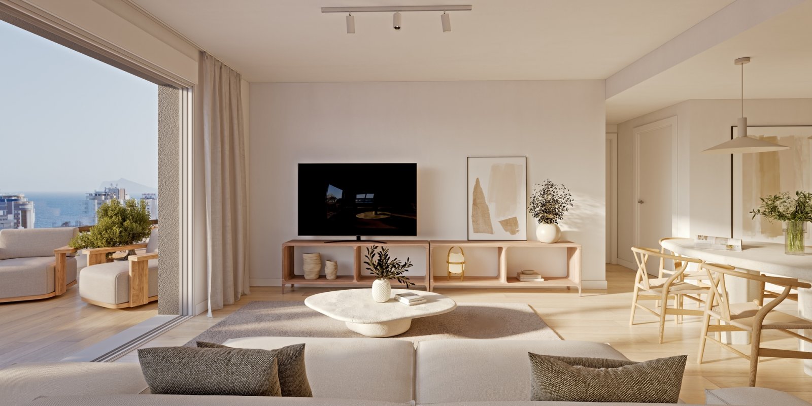  In der wunderschönen Stadt Calpe gelegen, bietet diese exklusive Wohnanlage eine Auswahl von 31 hochwertigen Wohnungen, darunter Apartments und Penth