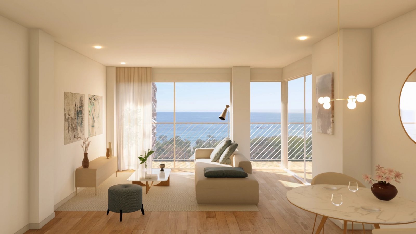  In der charmanten Stadt La Vila Joiosa gelegen, bietet dieser exklusive Wohnkomplex eine Auswahl von 11 sorgfältig gestalteten Immobilien, um die Bed