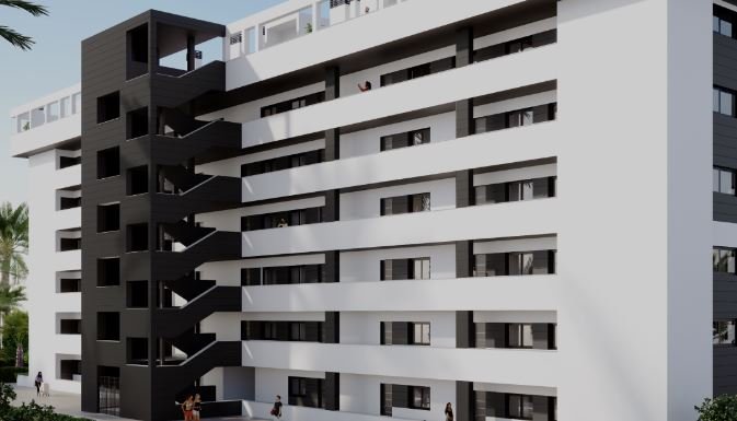  In der schönen Stadt Torrevieja gelegen, bietet diese Wohnanlage eine Vielzahl von Wohnmöglichkeiten, die auf unterschiedliche Bedürfnisse und Lebens