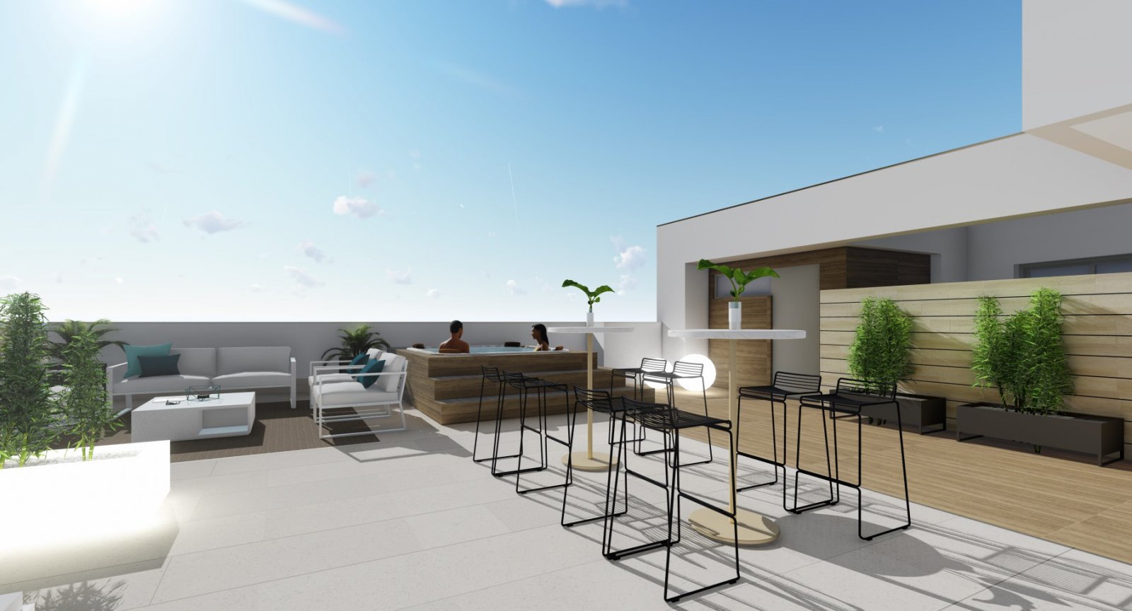  In der charmanten Stadt Torrevieja gelegen, bietet dieser Wohnkomplex eine Auswahl von 16 Immobilien, darunter Apartments, Erdgeschosse und Penthäuse