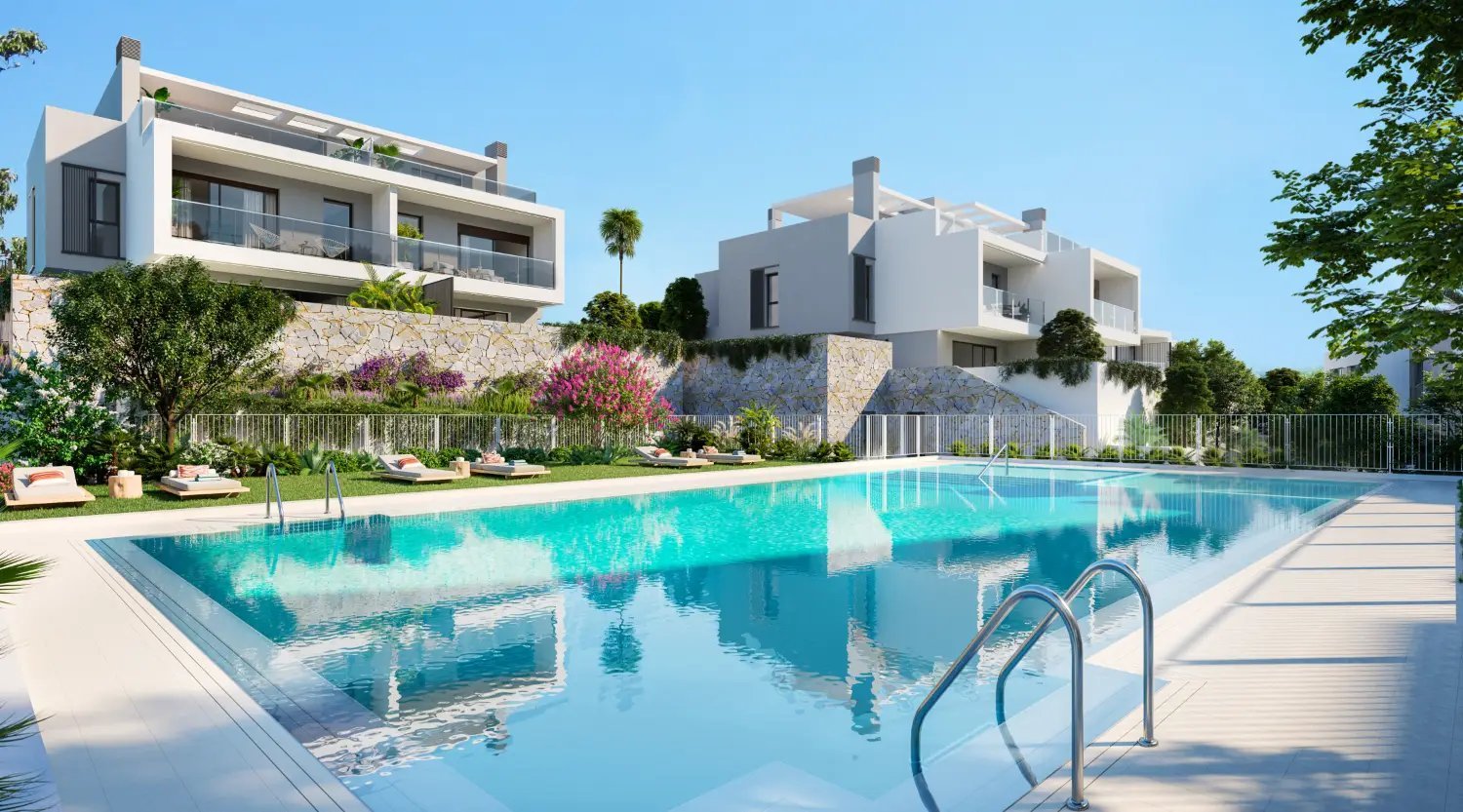  In einer der exklusivsten Gegenden von Alicante gelegen, bietet dieser Komplex aus Doppelhaushälften und Villen einen privilegierten Lebensstil nur 3