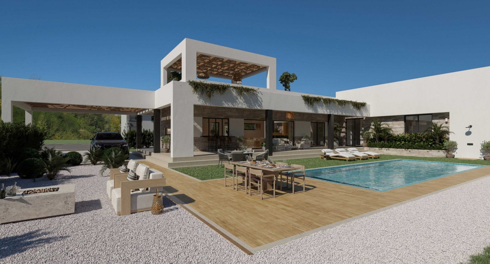  In der charmanten Ciudad Quesada gelegen, bietet diese Villa eine exklusive und ruhige Wohnumgebung. Die Immobilie besticht durch ihr modernes und fu