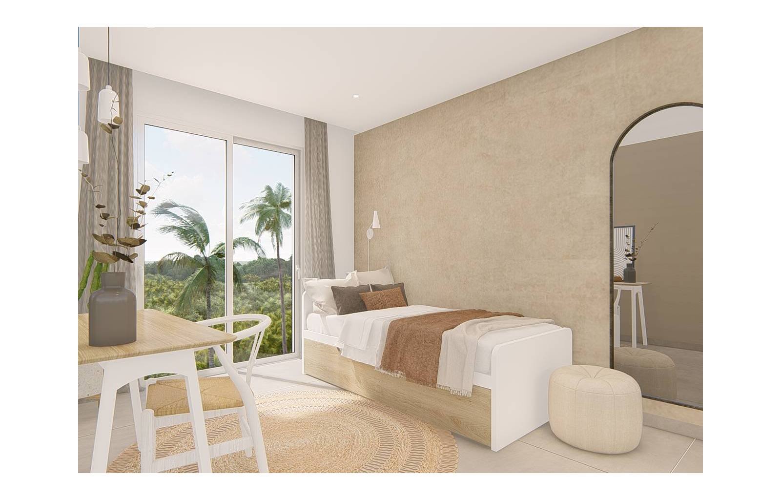  
Was für ein wunderbarer neuer Schritt für dieses Projekt mit 135 Apartments mit zwei und drei Schlafzimmern und zwei Bädern! Die Verwendung natürlic