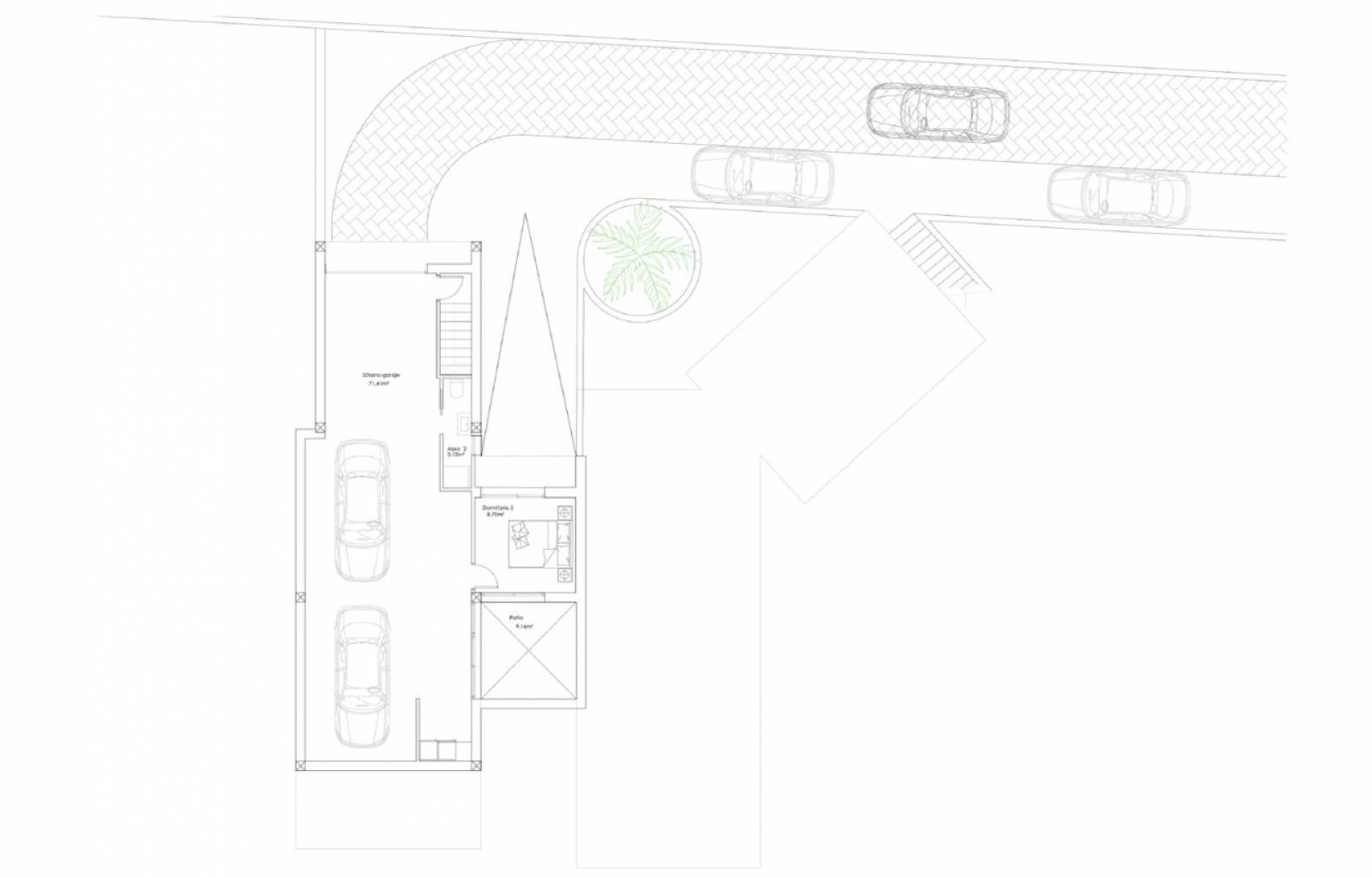  Neubau von zwei exklusiven Luxusvillen, die den höchsten Ansprüchen an Komfort, Stil und Eleganz gerecht werden, in Algorfa, in der Nähe des La Finca