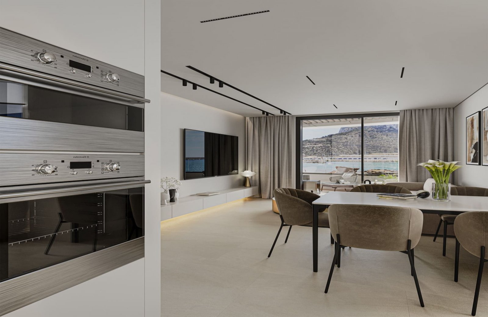  In der charmanten Stadt Calpe gelegen, bietet dieser exklusive Wohnkomplex 13 Apartments, die für das Leben am Meer konzipiert sind. Mit garantiertem