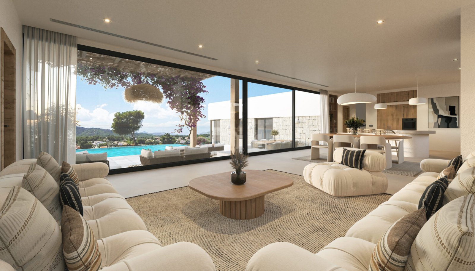  In der charmanten Stadt Xàbia gelegen, bietet diese exklusive Villa eine perfekte Kombination aus Komfort und Stil. Entworfen für diejenigen, die ein