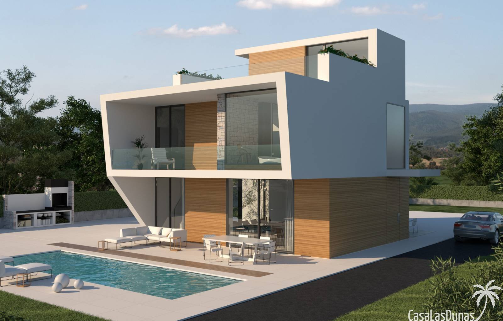 Orihuela Costa:  Eine Traumvilla in Traumlage! So viel Platz drinnen und draußen wird Sie mit diesem schönen Design überraschen. Sie können aus 5 verschiedenen Modell 
