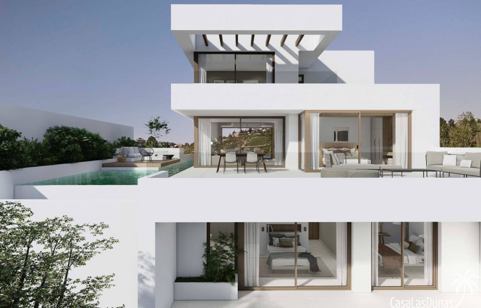 CasaLasDunas freut sich, dieses prestigeträchtige Projekt mit 11 fantastischen Villen in Finestrat präsentieren zu können. Insgesamt können Sie zwisc 