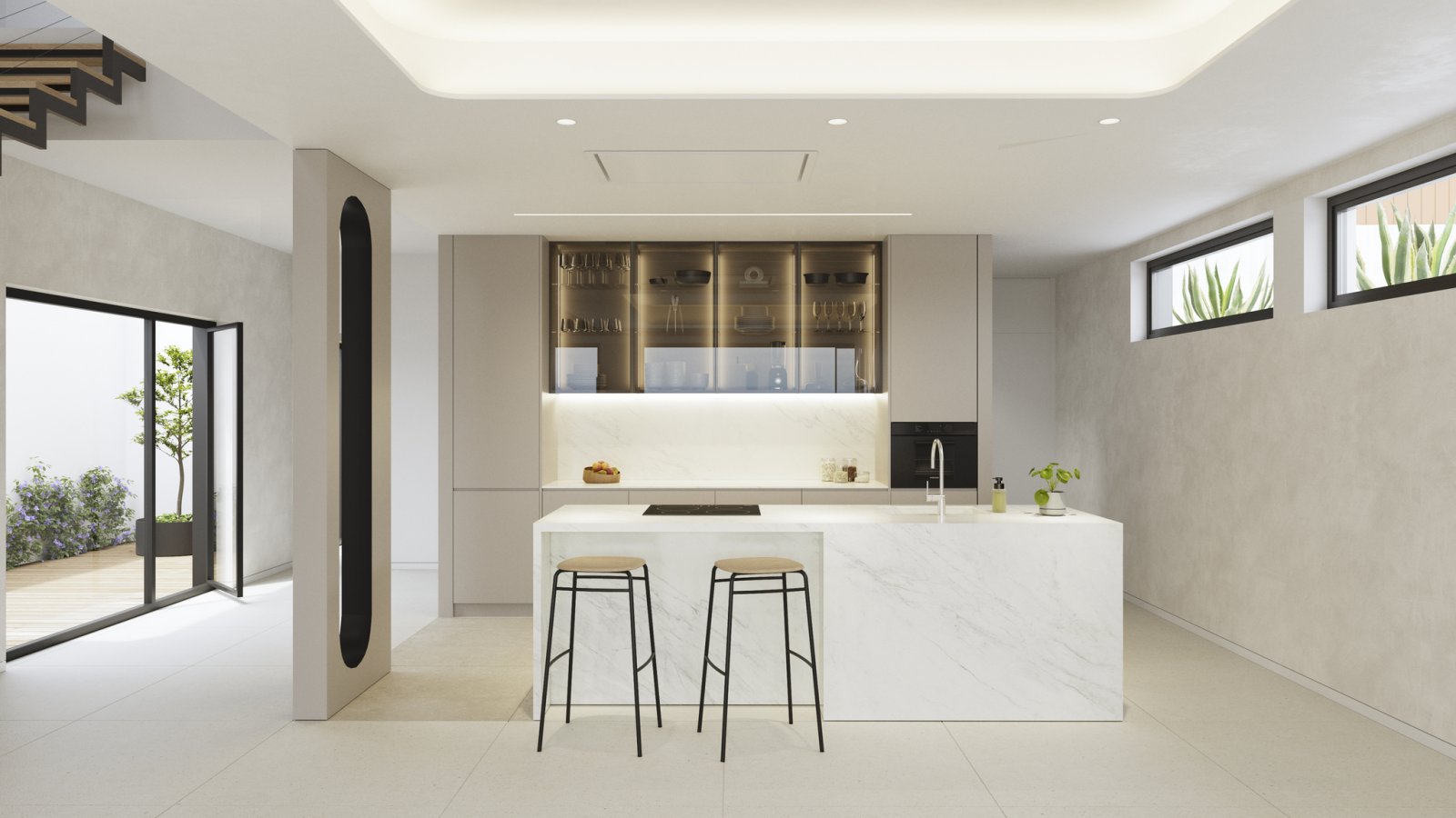 In der charmanten Ortschaft Finestrat gelegen, bieten diese exklusiven Villen eine privilegierte Umgebung mit Meerblick. Mit insgesamt 20 Immobilien 