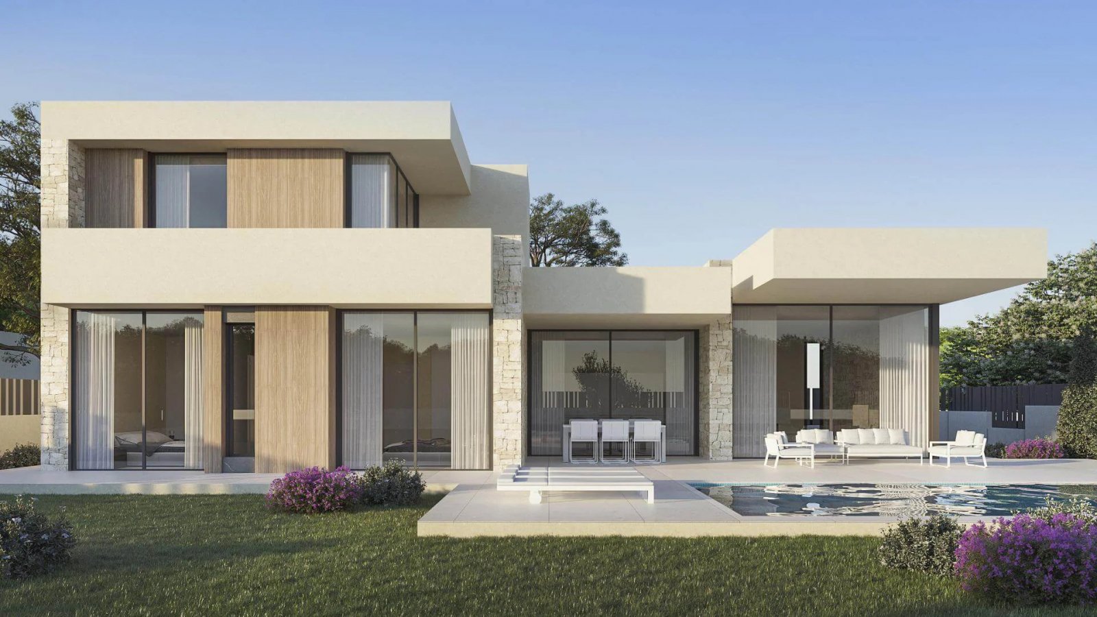 Denia:  Diese exklusive Villa befindet sich in der charmanten Stadt Dénia und bietet eine privilegierte Umgebung für diejenigen, die ein Zuhause an der Costa 