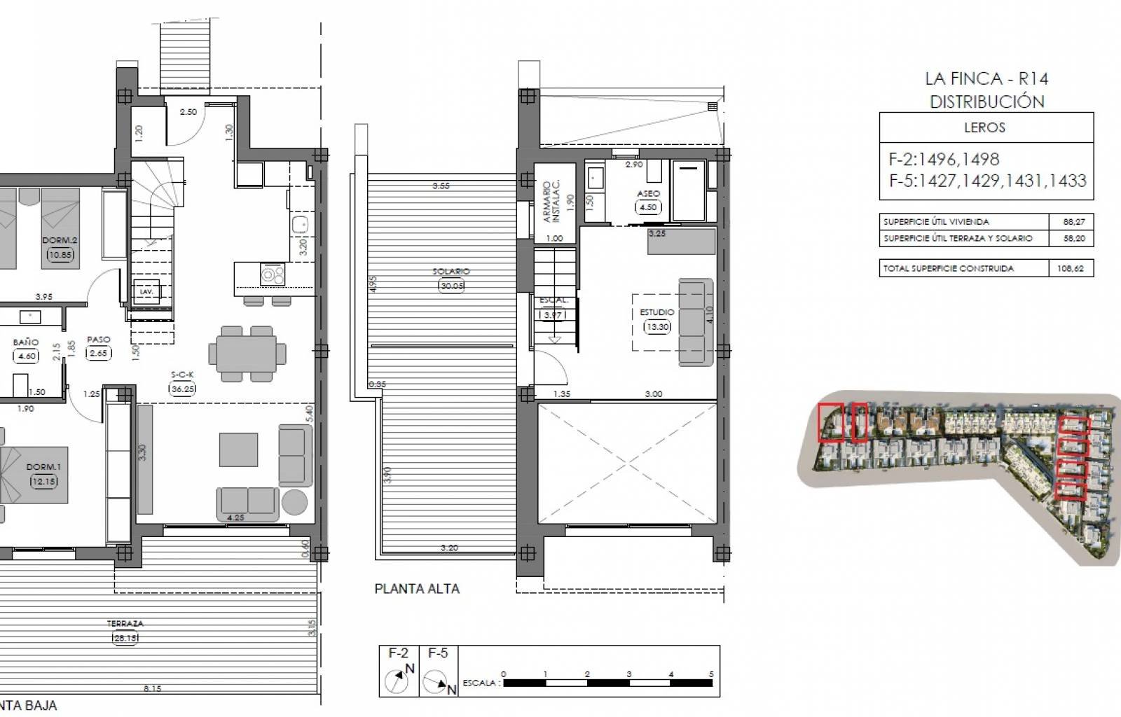  In diesem bekannten und gepflegten Golfresort finden wir ein Projekt mit vielen verschiedenen Haustypen. Es gibt Apartments, Stadthäuser und freisteh