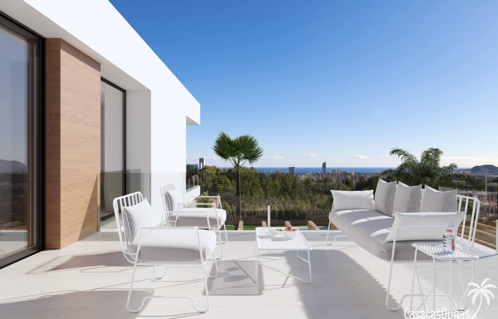  Luxusvilla in Finestrat mit 3 Schlafzimmern und 3 Bädern. Ein einzigartiges Leben verdient ein einzigartiges Zuhause. Deshalb bietet jede Villa ästhe