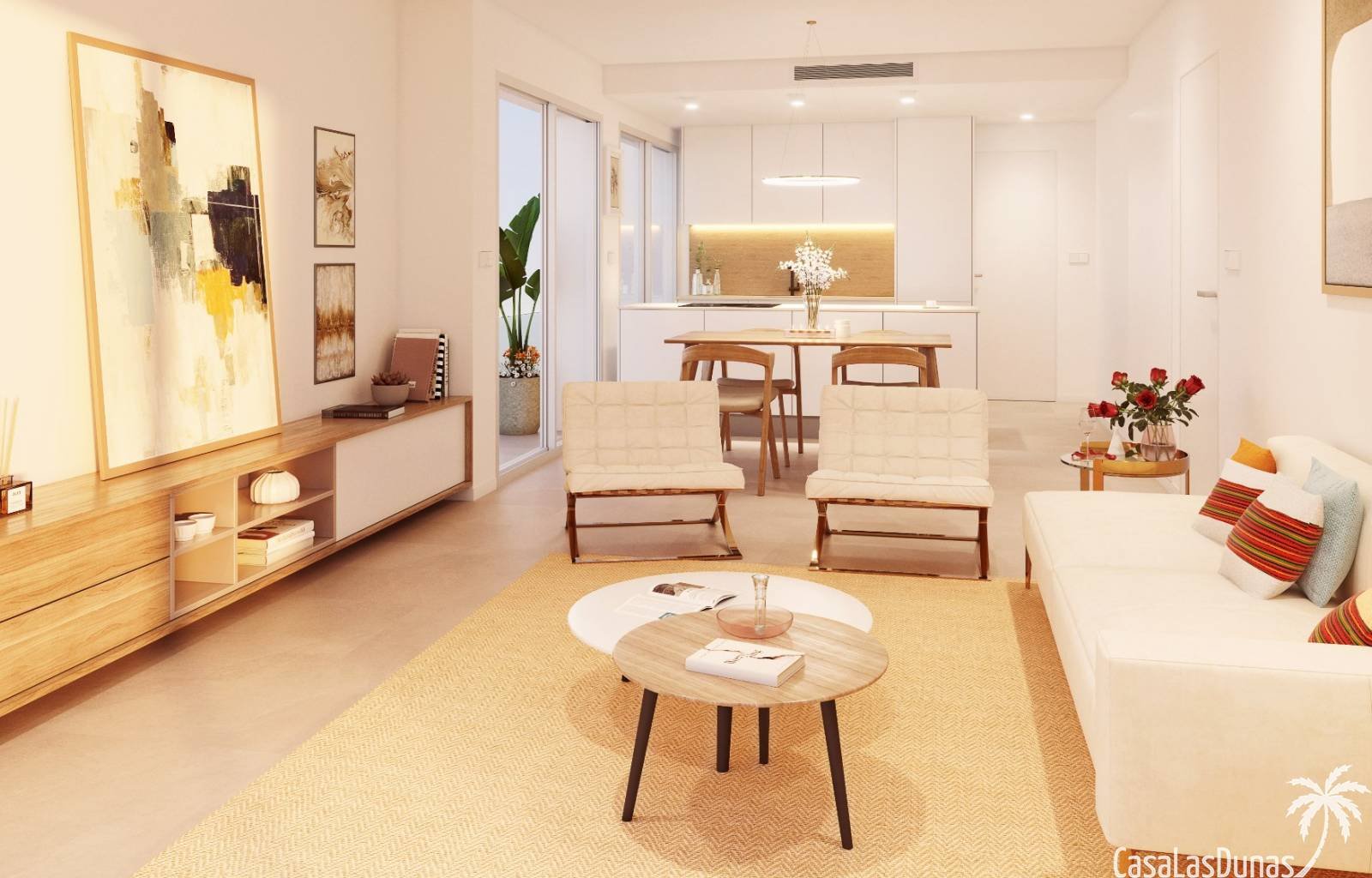 Im sonnigen Pilar de la Horadada an der Costa Blanca im Süden entsteht ein prächtiges neues Resort. Die Penthäuser sind in der ersten Phase dieses Pr