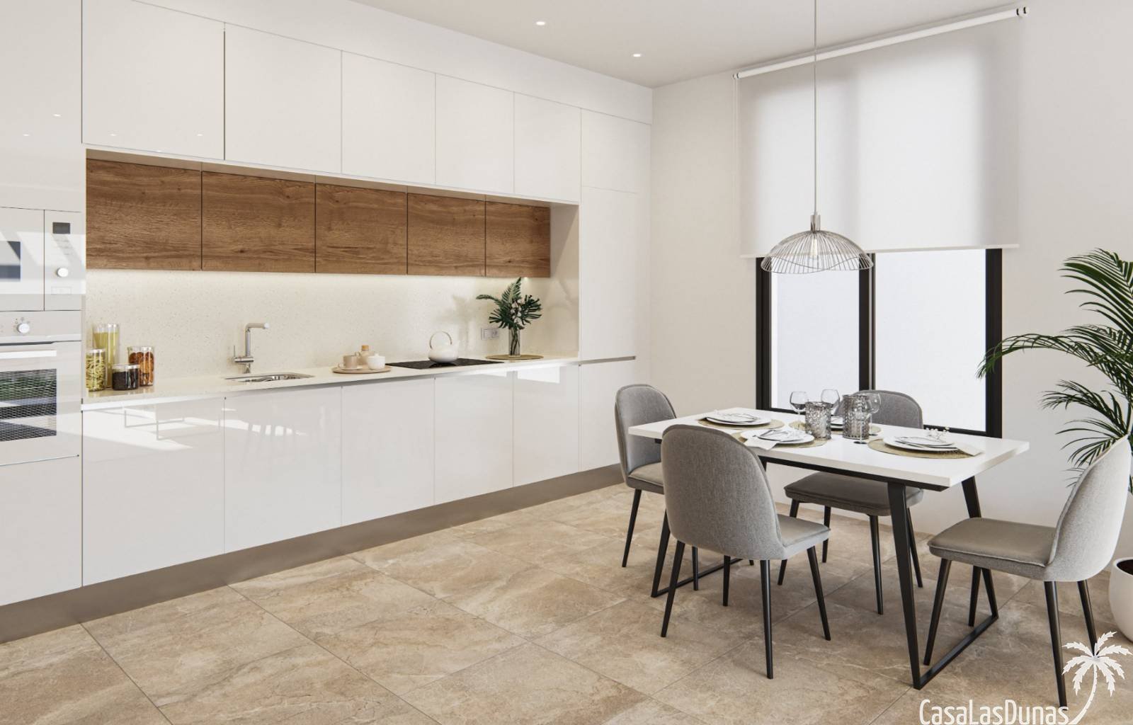  Dieser Luxuskomplex mit 46 Apartments und 10 Villen entsteht in der wunderschönen Stadt Águilas an der Costa Cálida. Die Wohnungen verfügen über 3 Sc