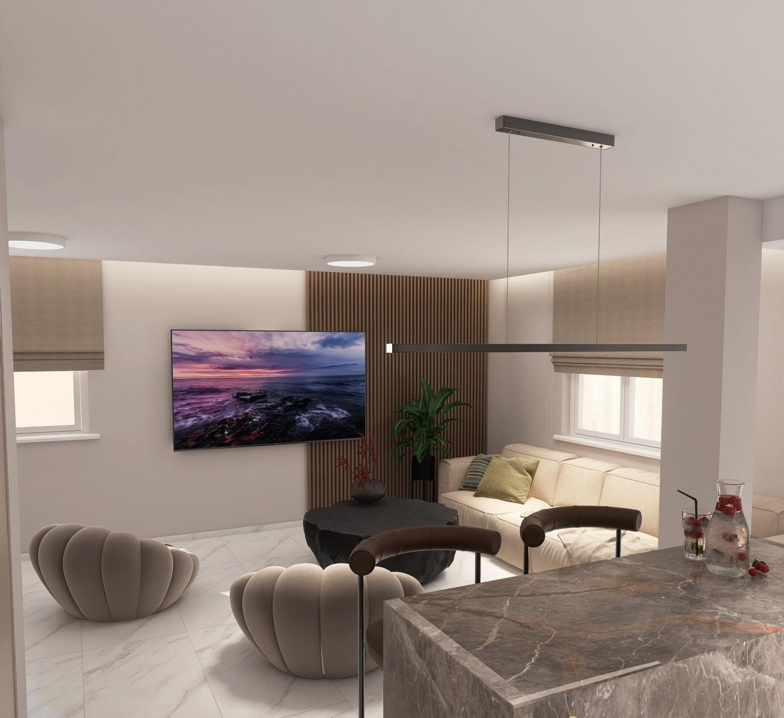  In der charmanten Ciudad Quesada gelegen, bietet dieses exklusive freistehende Chalet eine perfekte Kombination aus Komfort und Stil. Es wurde entwor