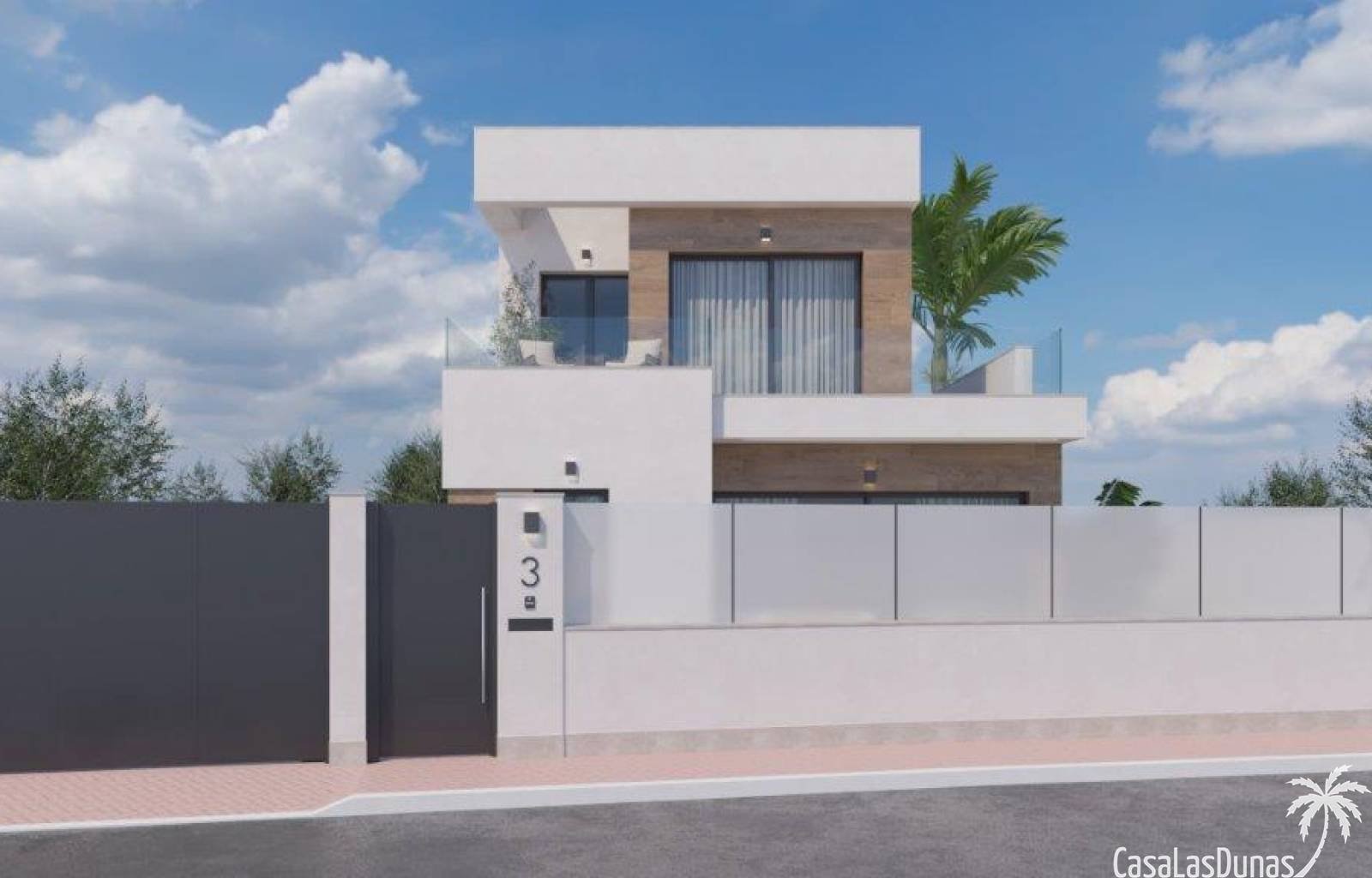  Diese einzigartige Villa befindet sich im wunderschönen Pilar de la Horada und ist mit 2 Schlafzimmern, 3 Badezimmern, einem Wohnzimmer und einer Küc