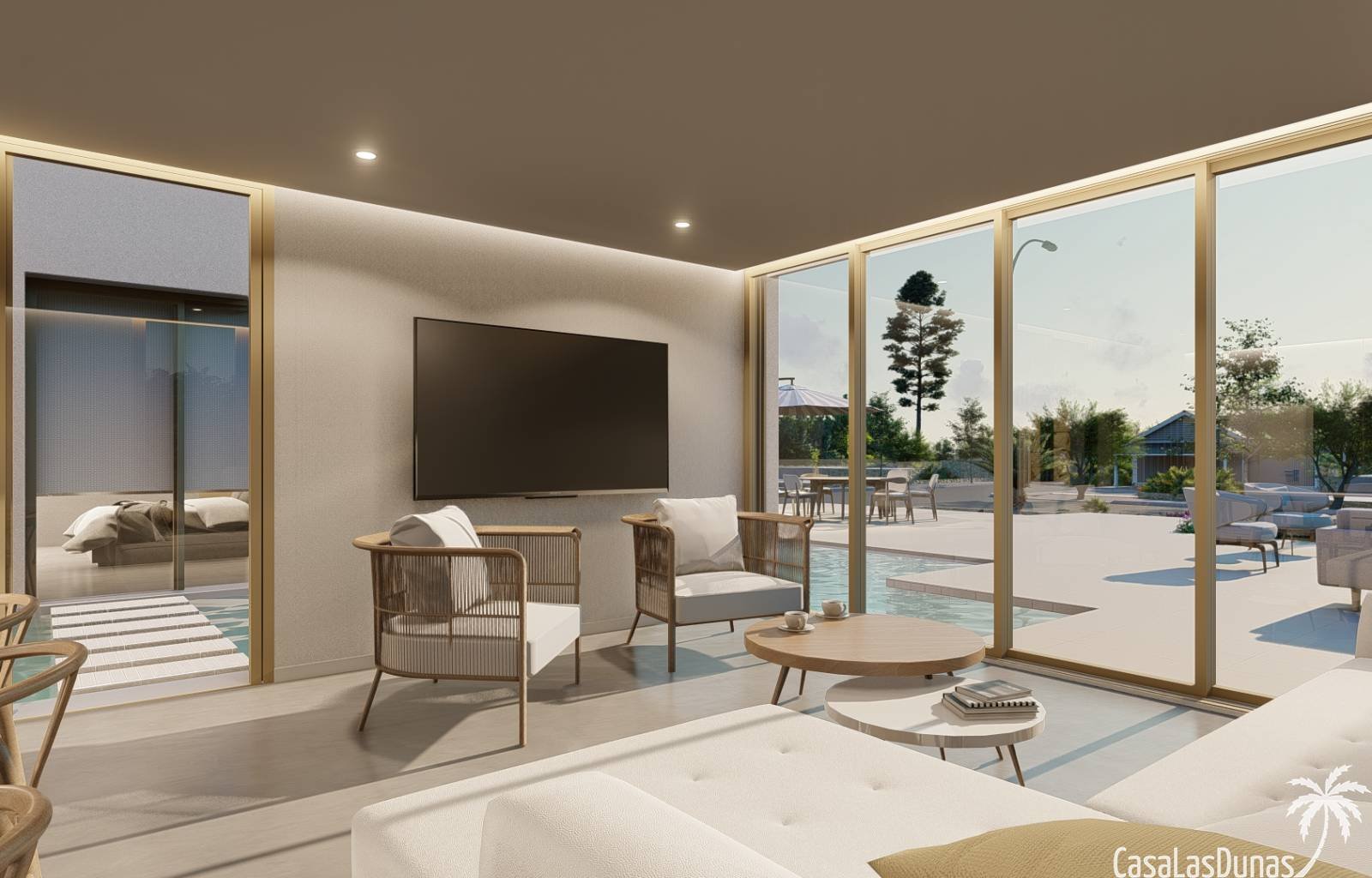  Neubau von zwei exklusiven Luxusvillen, die den höchsten Ansprüchen an Komfort, Stil und Eleganz gerecht werden, in Algorfa, in der Nähe des La Finca