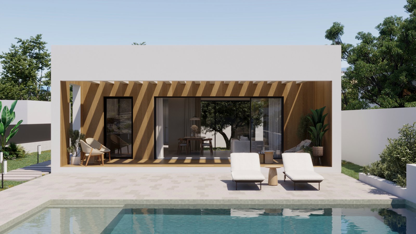  In der exklusiven Gegend von Golf Bahía gelegen, bietet dieser Wohnkomplex eine Auswahl von 6 freistehenden Häusern. Diese Immobilien zeichnen sich d
