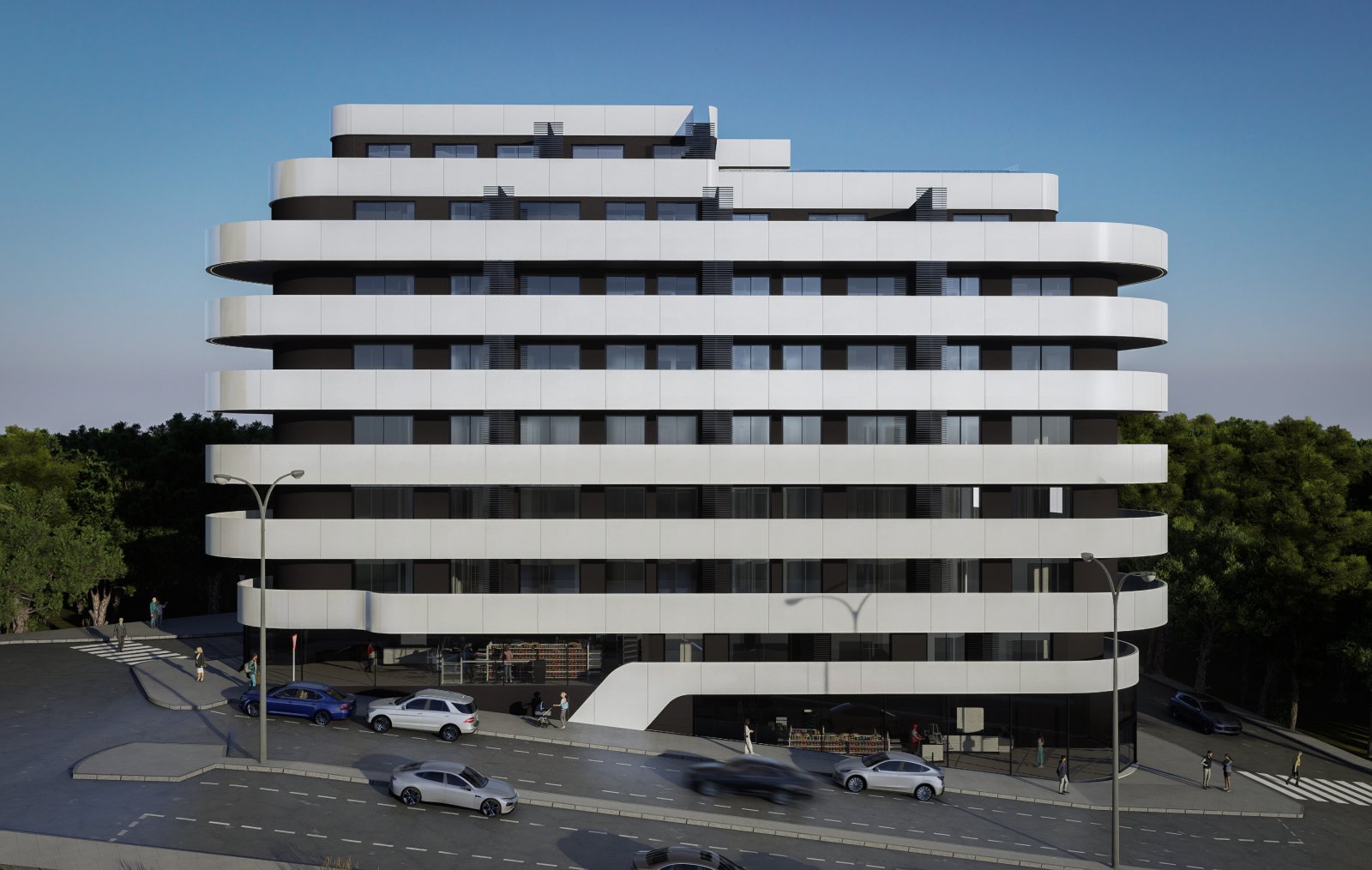  In der schönen Ortschaft Calpe gelegen, bietet diese Wohnanlage eine Auswahl von 38 Immobilien, darunter Apartments, Erdgeschosswohnungen und Penthäu