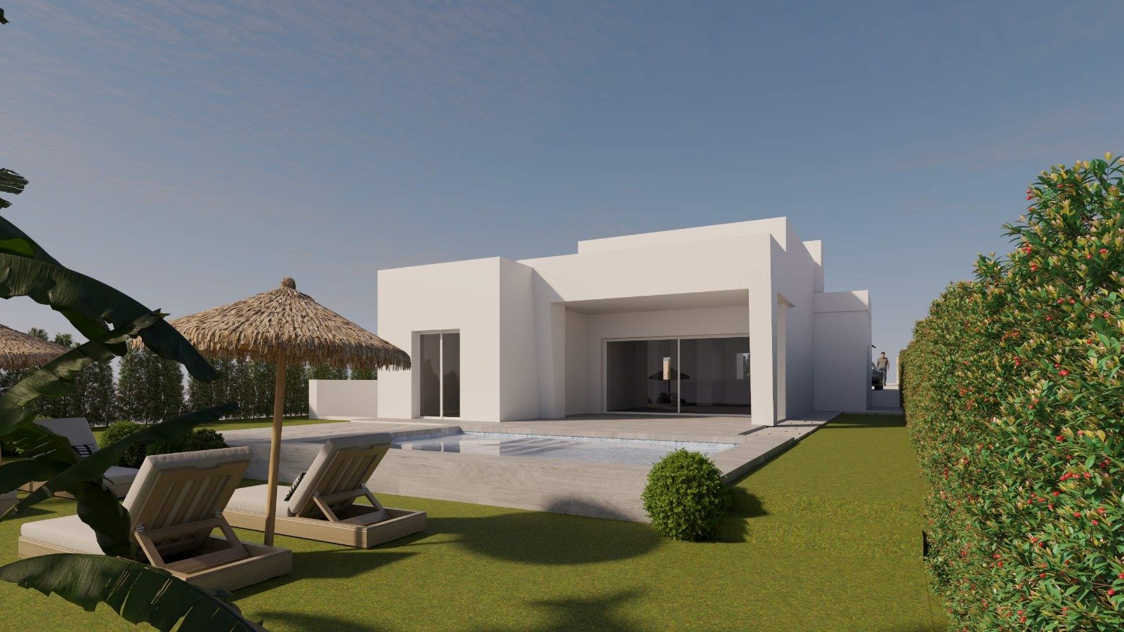 Im prestigeträchtigen Umfeld von La Finca Golf gelegen, bieten diese exklusiven Villen ein unvergleichliches Wohnerlebnis. Mit nur drei verfügbaren I