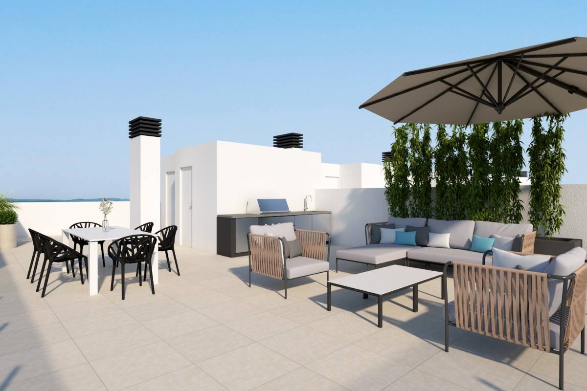  In der charmanten Stadt Santa Pola gelegen, bietet diese Wohnanlage eine Auswahl von 80 Immobilien, darunter Apartments und Penthäuser, die für dieje