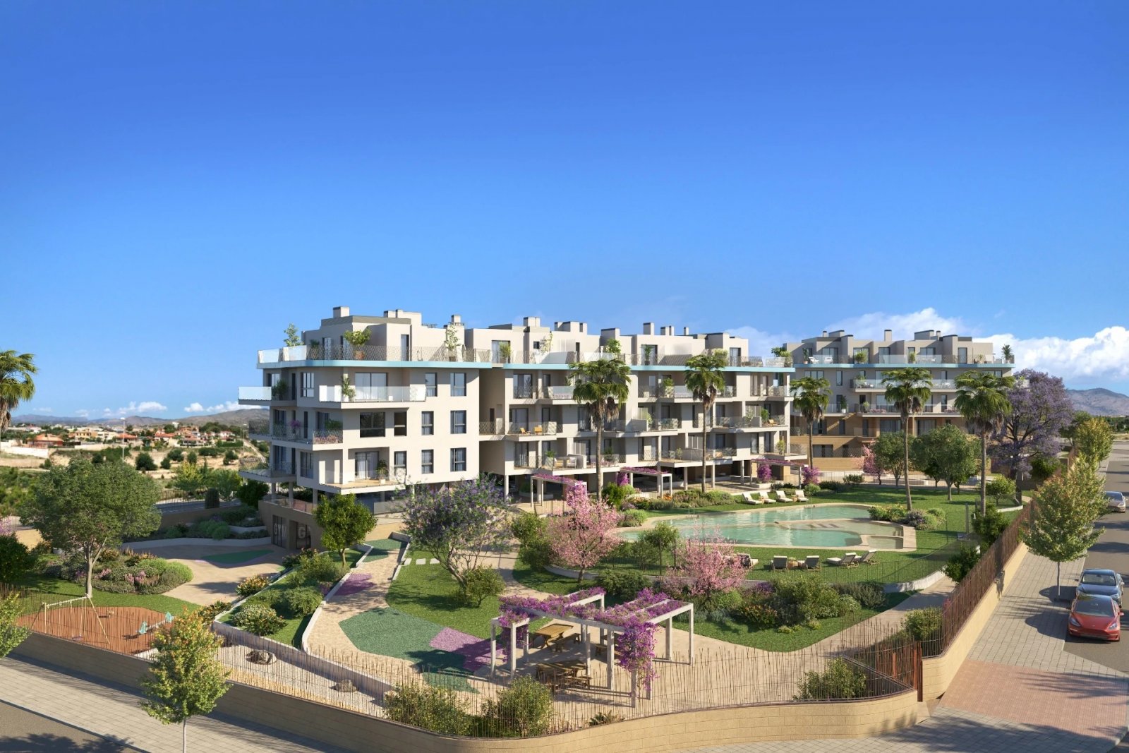  In der charmanten Stadt La Vila Joiosa gelegen, bietet diese Wohnanlage eine Auswahl von 23 Wohneinheiten, darunter Apartments, Erdgeschosse und Pent