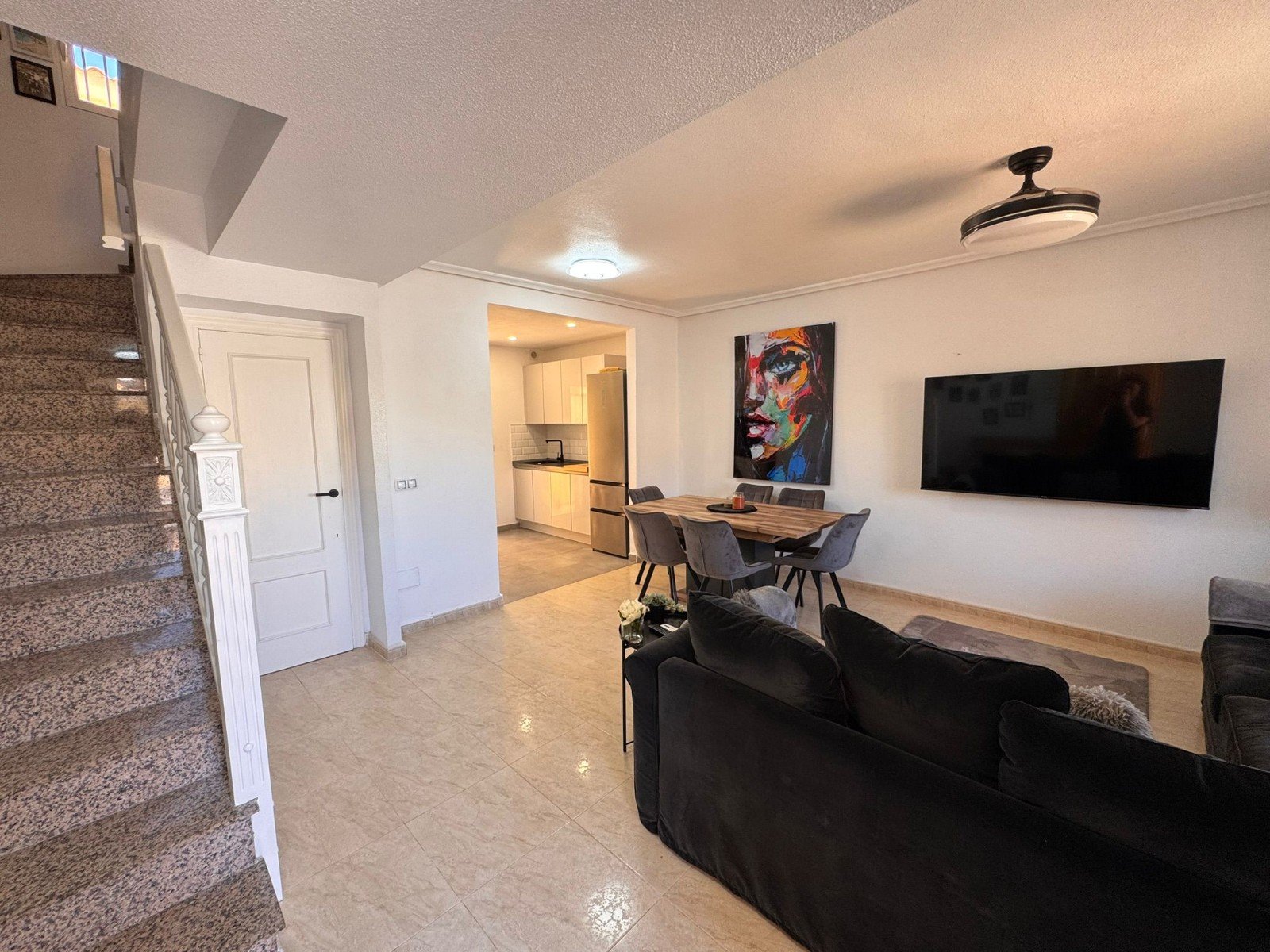   This charming property is tucked away in a lovely cul-de-sac, offering peace and privacy. Distributed over three levels, the home features three spa