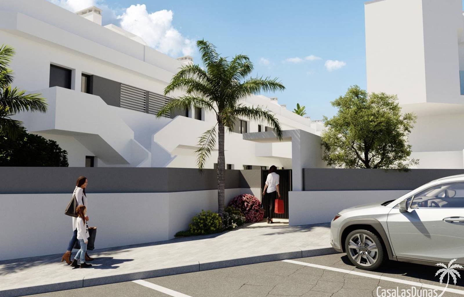  Wir freuen uns, Ihnen diese Immobilien in Los Balcones zu zeigen. Wenn Sie sich für eine Maisonette entscheiden, können Sie zwischen Blick auf die La