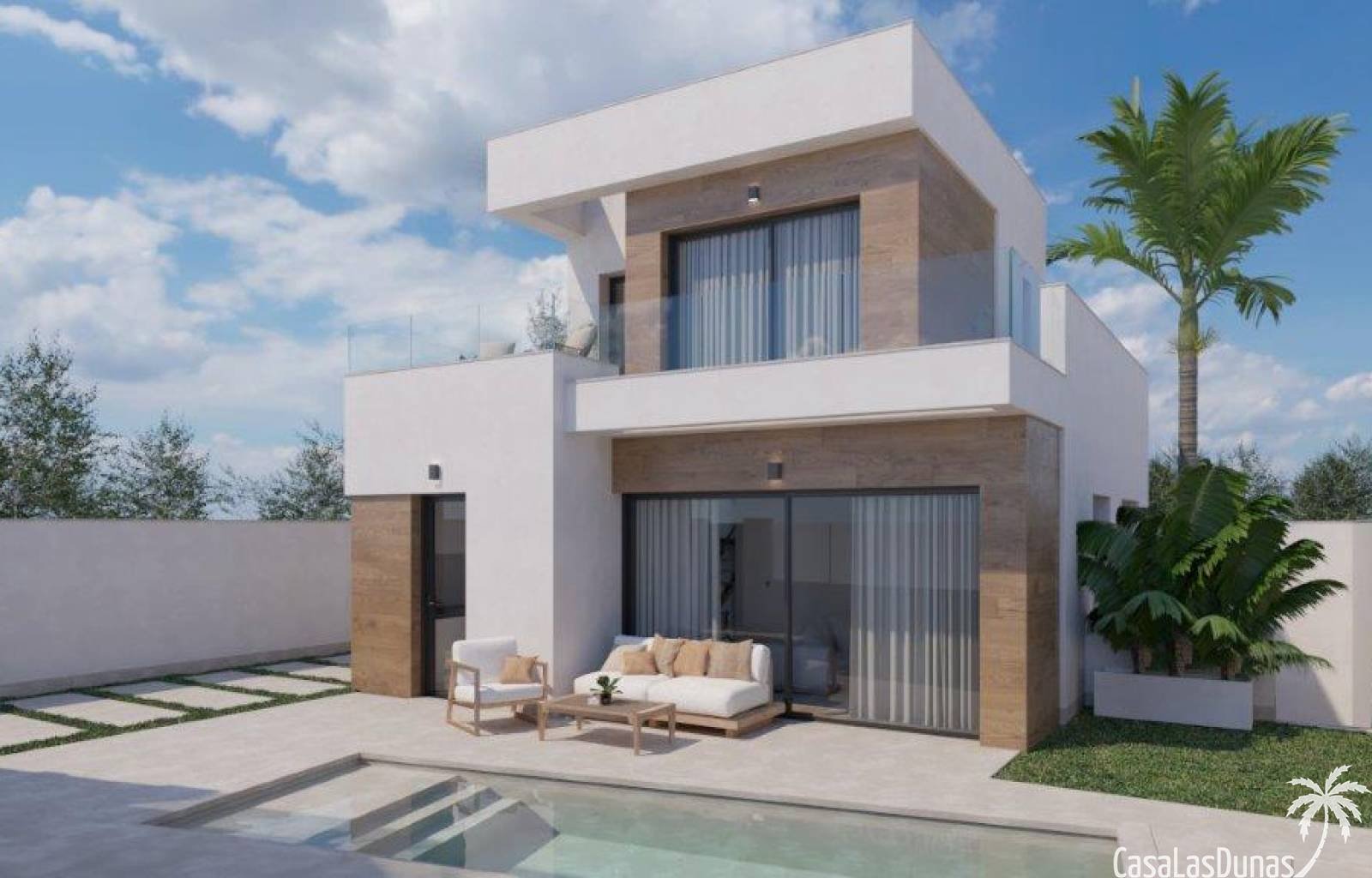  Diese einzigartige Villa befindet sich im wunderschönen Pilar de la Horada und ist mit 2 Schlafzimmern, 3 Badezimmern, einem Wohnzimmer und einer Küc