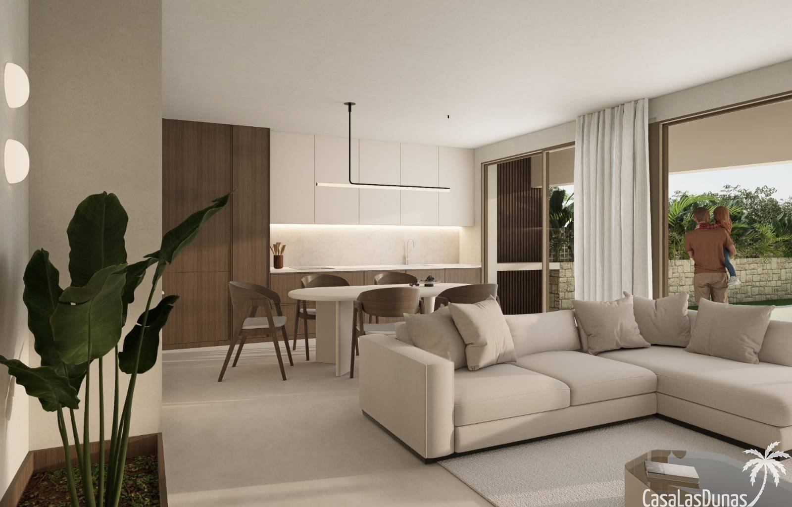 Wir bieten ein exklusives Wohnprojekt in Gran Alacant, das modernen Luxus neu definiert. Die prächtigen Villen mit 2 und 3 Schlafzimmern sind geräumi