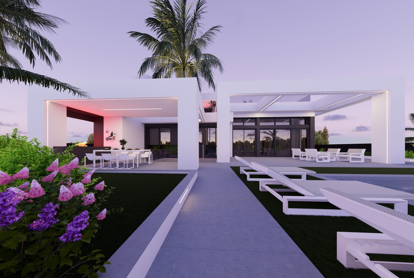  In der charmanten Gegend von Santa Rosalia gelegen, bietet diese Villa eine exklusive und ruhige Umgebung. Mit nur 4 km Entfernung zum Meer genießen 
