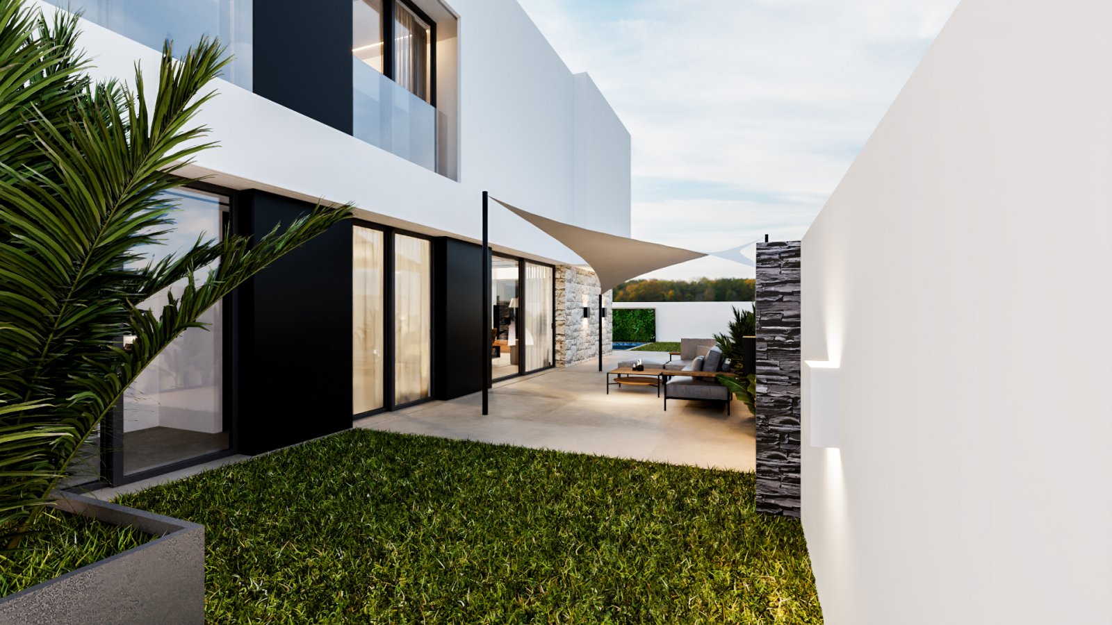  Diese exklusive Villa befindet sich in der charmanten Stadt Orihuela und bietet ein privilegiertes Wohnumfeld nur 1 km vom Meer entfernt. Entworfen f