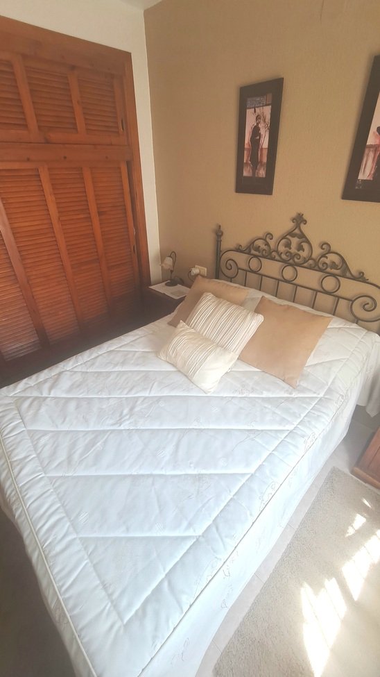   South-facing 3-bedroom detached villa with a private pool, situated in the desirable El Presidente area of Villamartin. Set on a 400m² walled plot, 