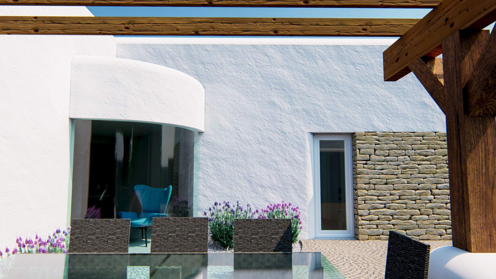 Dieses freistehende Chalet befindet sich in der charmanten Gemeinde Alfaz del Pi und bietet eine ideale Umgebung für diejenigen, die Ruhe und Komfort