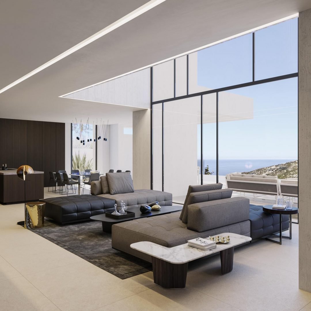 In der exklusiven Gegend von Jávea gelegen, bietet diese Villa ein einzigartiges Wohnerlebnis in erster Meereslinie. Mit Panoramablick auf das Meer b