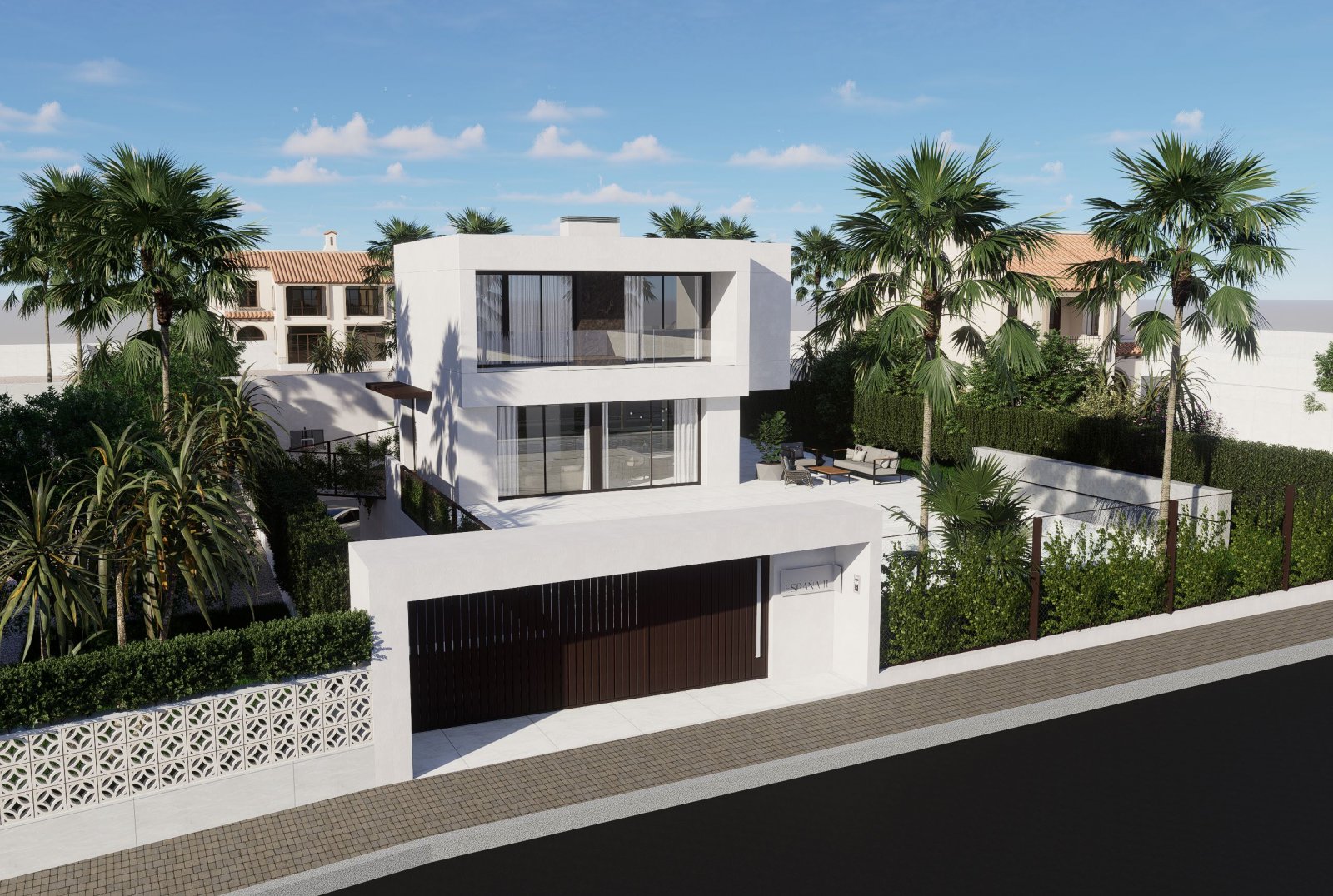  Diese exklusive Villa befindet sich in der charmanten Stadt La Nucía und bietet eine privilegierte Umgebung für diejenigen, die ein Traumhaus suchen.