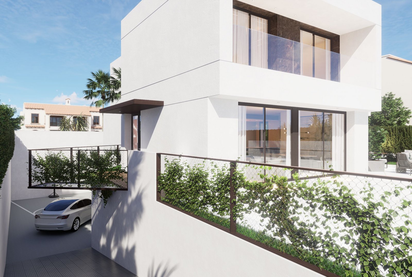  Diese exklusive Villa befindet sich in der charmanten Stadt La Nucía und bietet eine privilegierte Umgebung für diejenigen, die ein Traumhaus suchen.