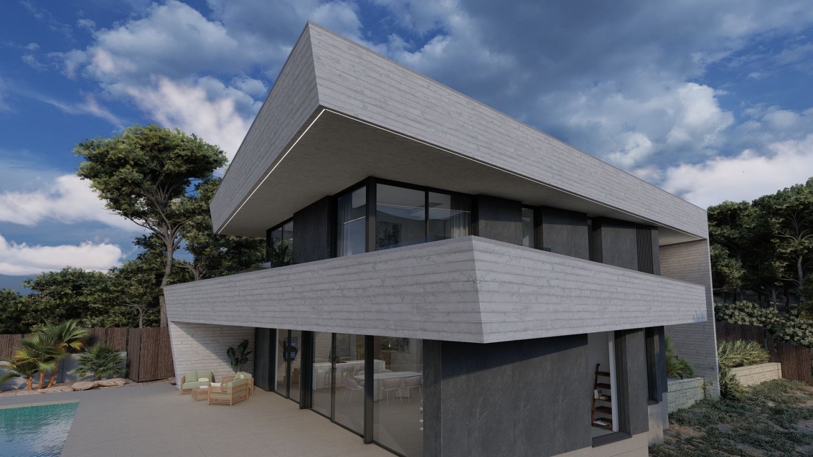  In der exklusiven Gegend von Altea gelegen, bietet diese Villa eine privilegierte Umgebung nur 2 km vom Meer entfernt. Mit einem Design, das Eleganz 