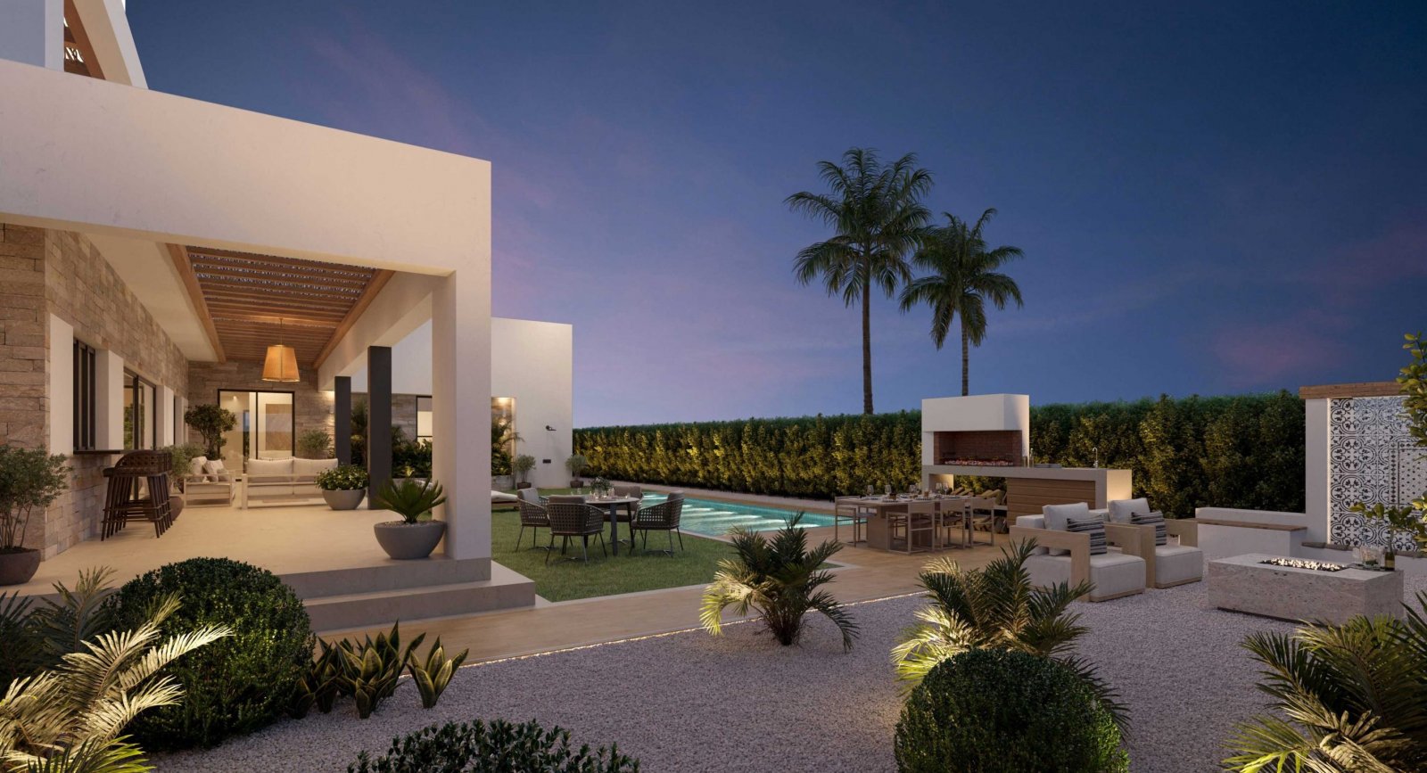In der charmanten Ciudad Quesada gelegen, bietet diese Villa eine exklusive und ruhige Wohnumgebung. Die Immobilie besticht durch ihr modernes und fu