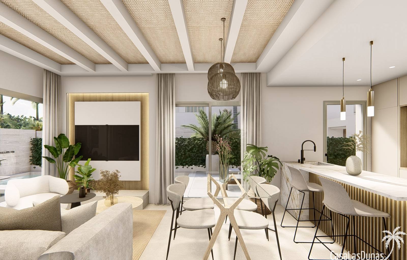  Im sonnigen Ciudad Quesada an der Costa Blanca Süd entstehen in drei Phasen wunderschöne freistehende Villen mit privaten Pools. Diese modernen Ville